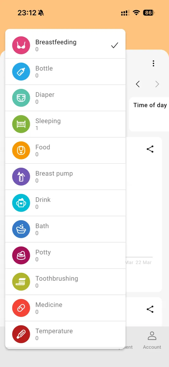 Baby Daybook - screenshot 4
