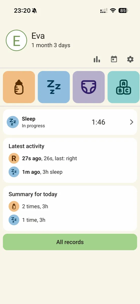 Baby Tracker by Amila - screenshot 4